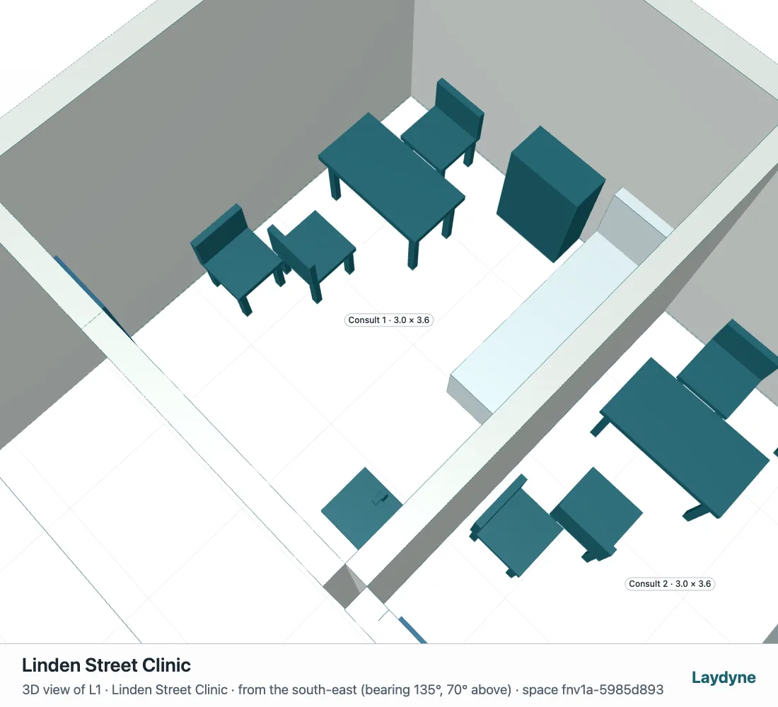 Option A2: consultation room 1