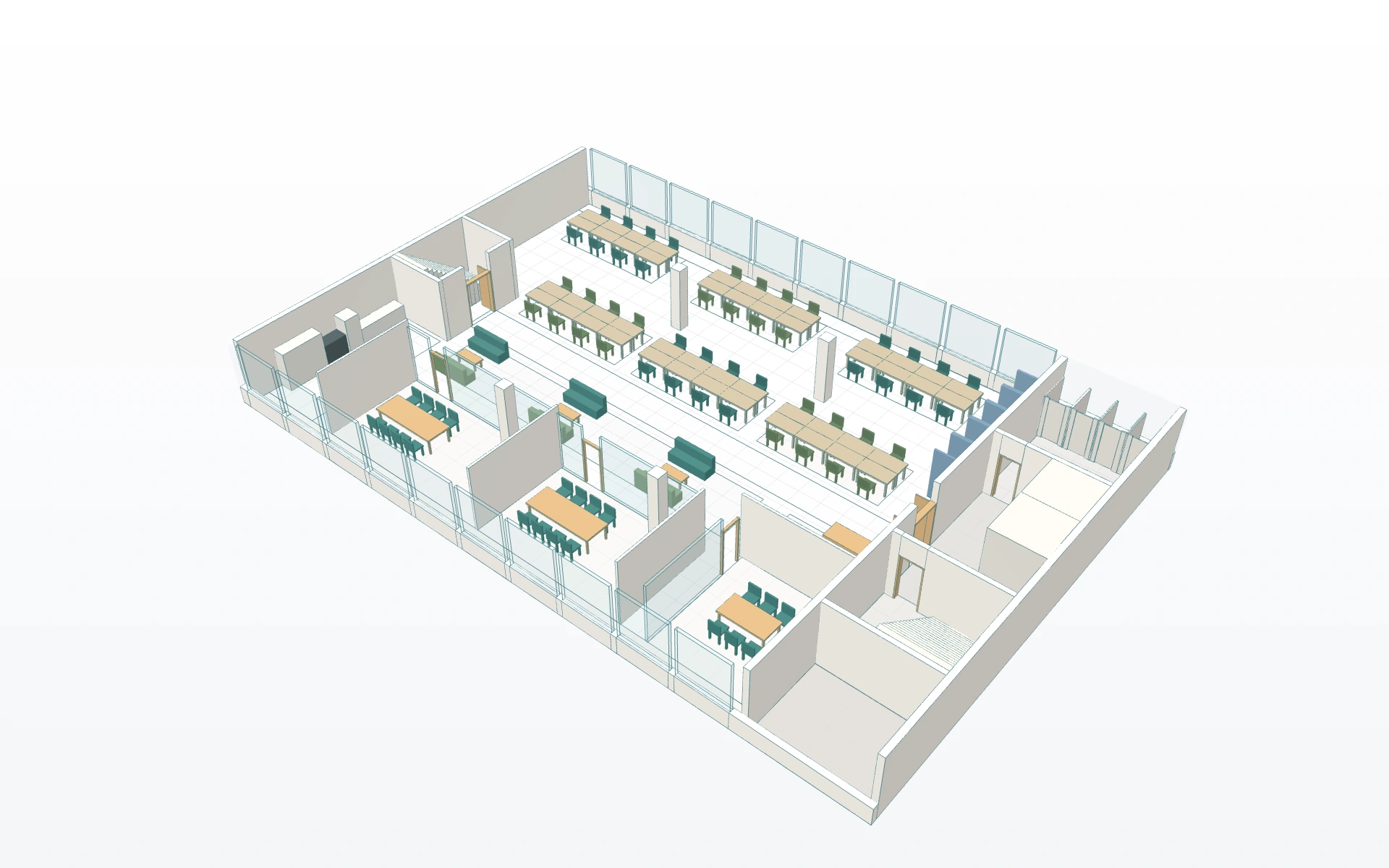 Actual team-hub model, from the shared camera